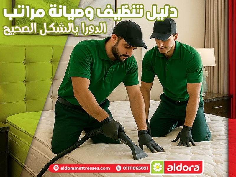 دليل تنظيف وصيانة مراتب الدورا بالشكل الصحيح - الدورا - aldora