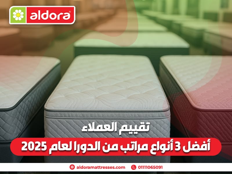 أفضل 3 أنواع مراتب من الدورا لعام 2025 – تقييم العملاء - الدورا - aldora