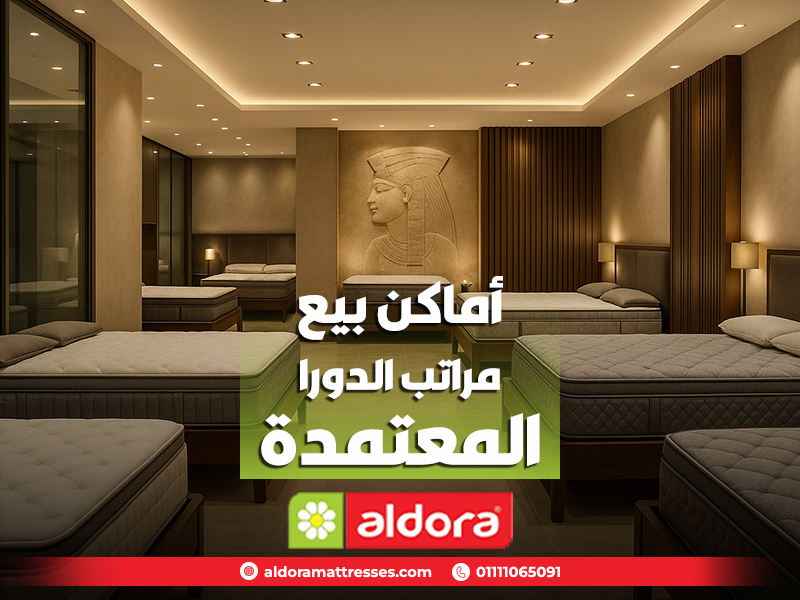 أماكن بيع مراتب الدورا المعتمدة